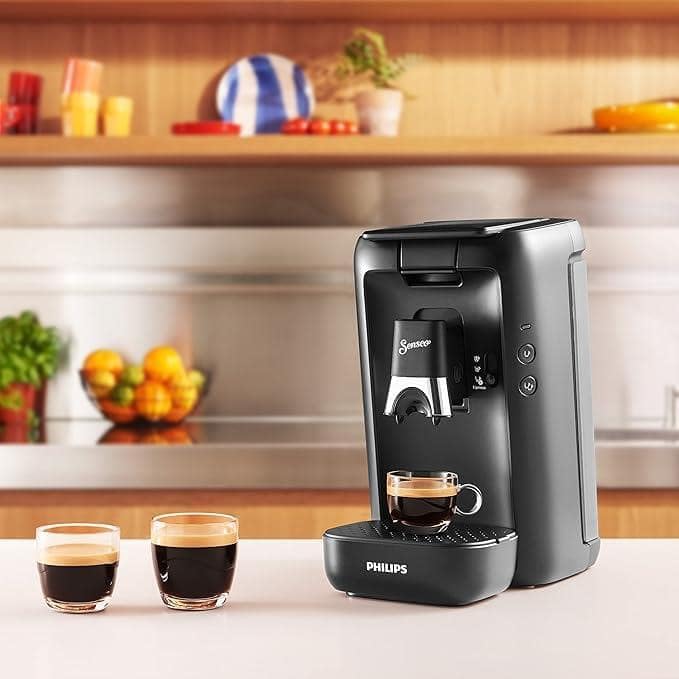 Máquina de Café Pads – Espresso de Calidad, Depósito 1,2L, Función Memo