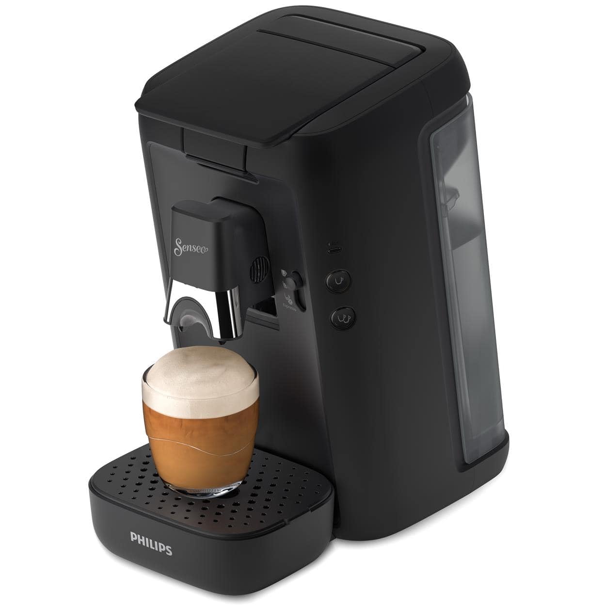 Máquina de Café Pads – Espresso de Calidad, Depósito 1,2L, Función Memo