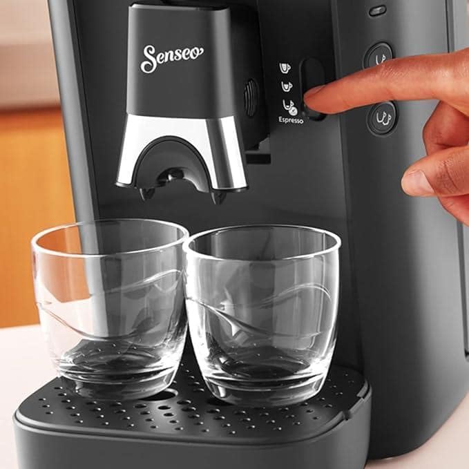 Máquina de Café Pads – Espresso de Calidad, Depósito 1,2L, Función Memo